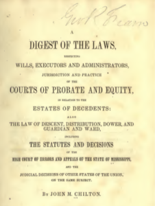 Digest Of The Laws by John M Chilton pdf free download 