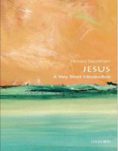Jesus A Very Short Introduction by Richard Bauckham pdf free download