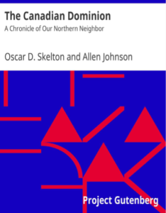 The Canadian Dominion by Oscar and Allen pdf free download
