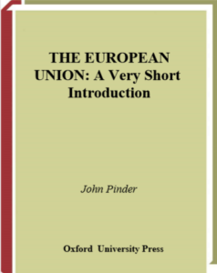 The European Union A Very Short Introduction by John Pinder pdf free download