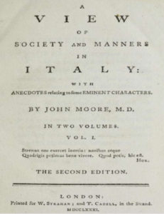 A View Of Society And Manners In Italy Vol 1 by John Moore pdf free download