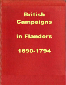 British Campaigns in Flanders 1690 to 1794 by John William F pdf free download