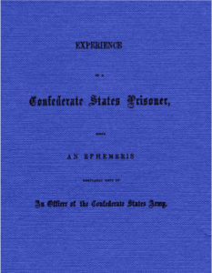 Experience Of A Confederate States Prisoner by Beckwith West pdf free download