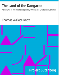 The Land Of The Kangaroo by Thomas Wallace pdf free download