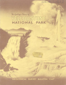 The Geologic Story Of Yellowstone National Park by William R Keefer pdf free download