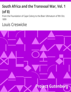 South Africa And The Transvaal War Vol 1 by Louis Creswicke pdf free download