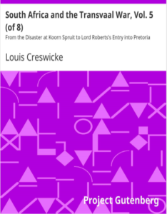 South Africa And The Transvaal War Vol 5 by Louis Creswicke pdf free download