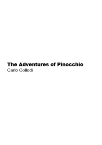 The Adventures of Pinocchio by Carlo Collodi pdf free download