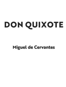 Don Quixote by Miguel de Cervantes pdf free download