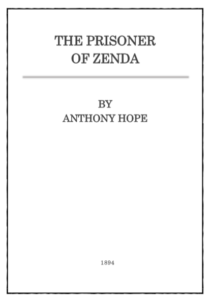 The Prisoner of Zenda by Anthony Hope pdf free download