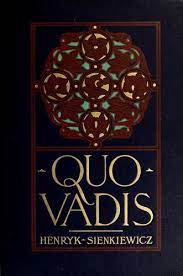 Quo Vadis by Henryk Sienkiewicz pdf free download