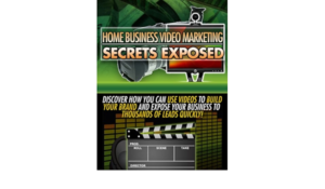 Home Business Video Marketing Secrets Exposed free pdf download