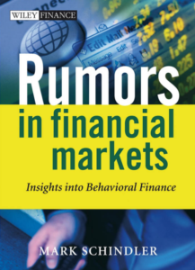 Rumors In Financial Markets by Mark Schindler pdf free download