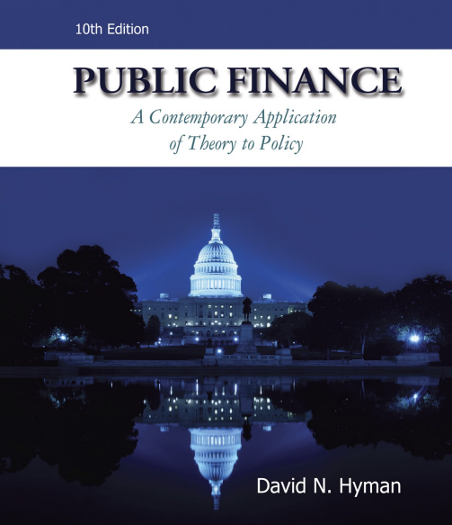 Public finance. Public Finance Harvey Rosen 10th Edition.