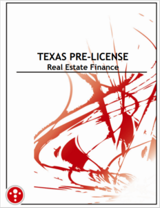 Texas Pre-Licence Real Estate Finance pdf free download
