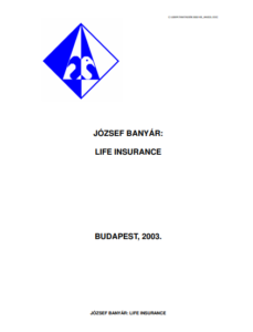 Life Insurance by Jozsel Banyar pdf free download
