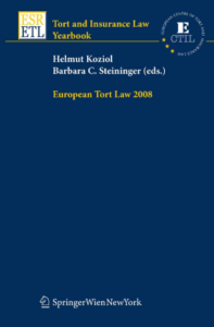 Tort And Insurance Law by Helmut Koziol pdf free download